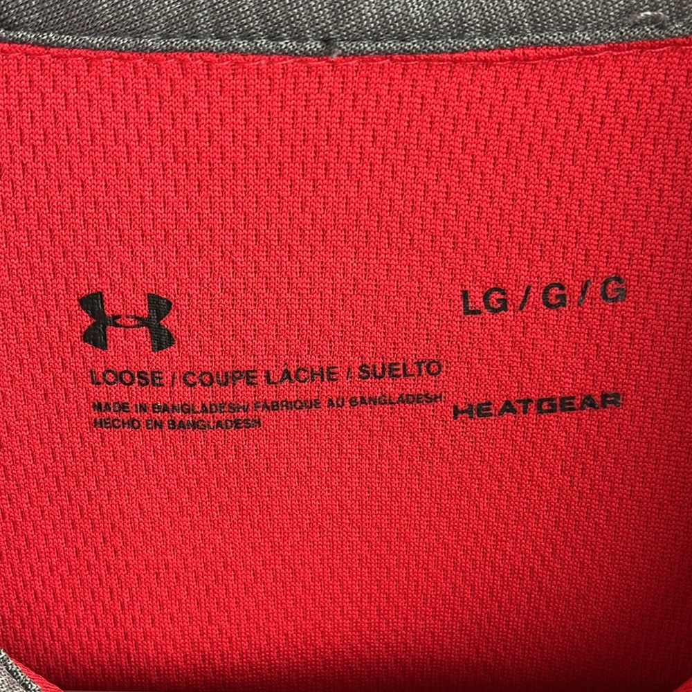 UNDER ARMOUR Mens Tech Performance Short Sleeve Polo Loose fit Heatgear Size LG - Picture 5 of 12